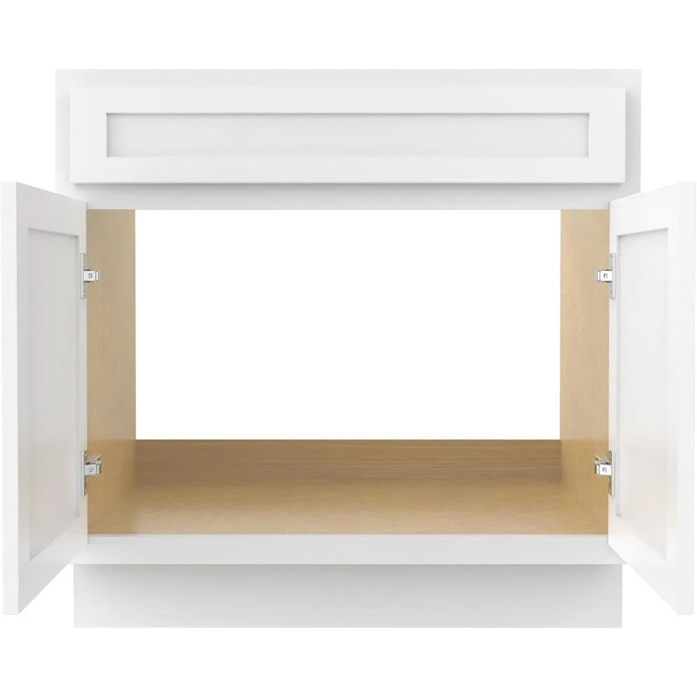 HUANZHUANG Bathroom Vanity Base Cabinet With Double Doors