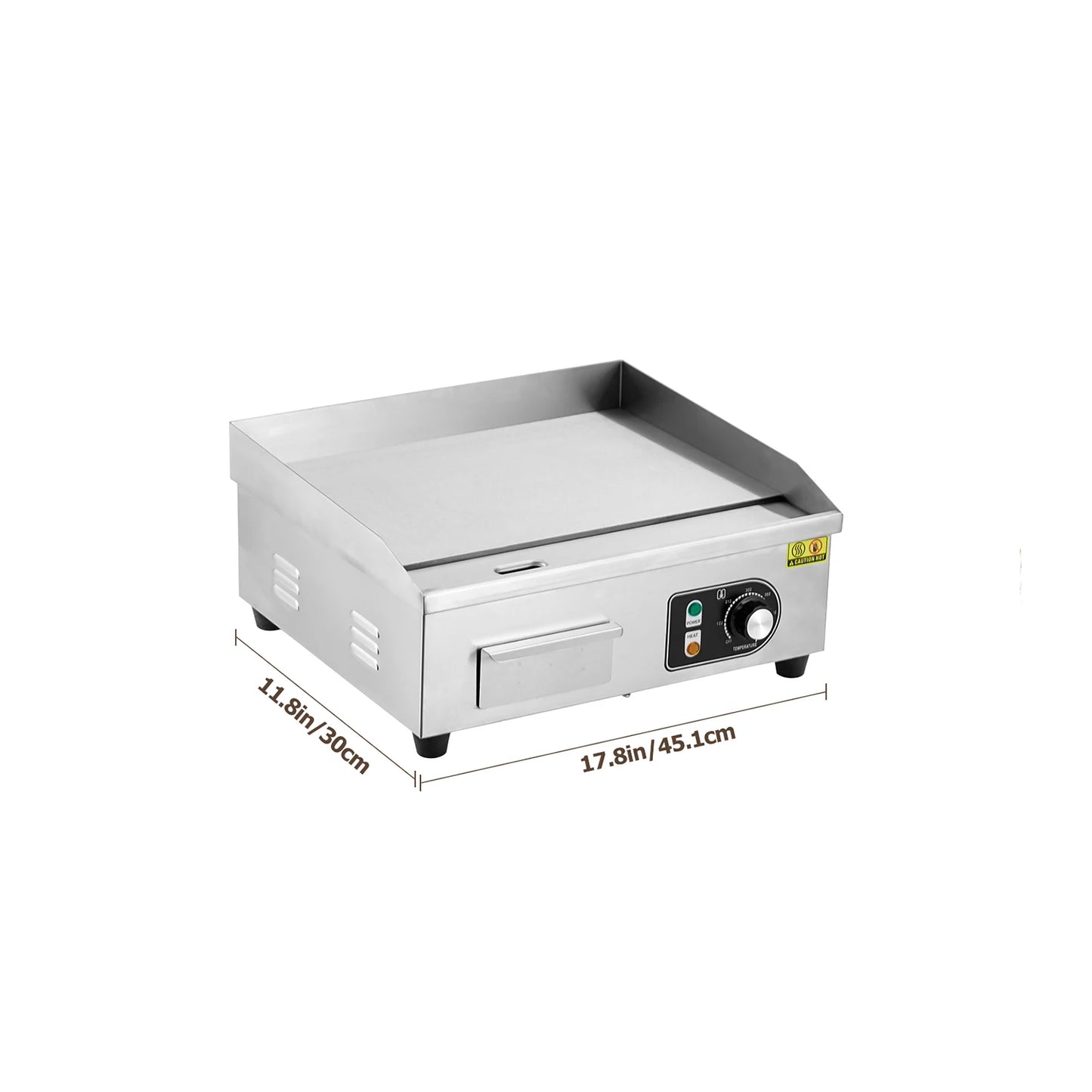 Electric Grill 3000W 110V Nonstick Teppanyaki Plate