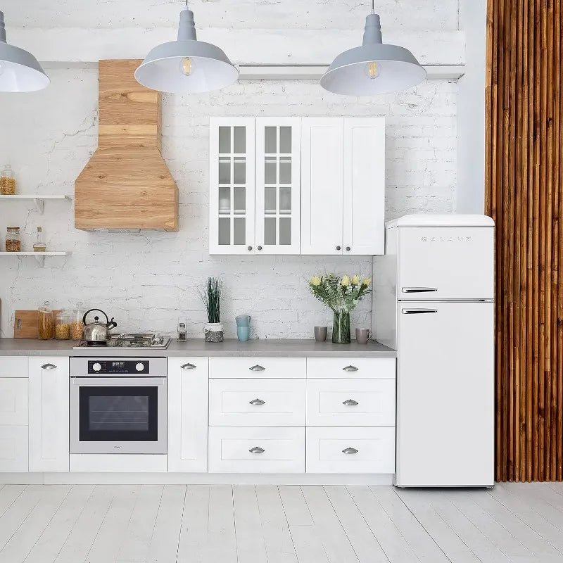 Galanz Dual Door Refrigerator With Adjustable Thermostat