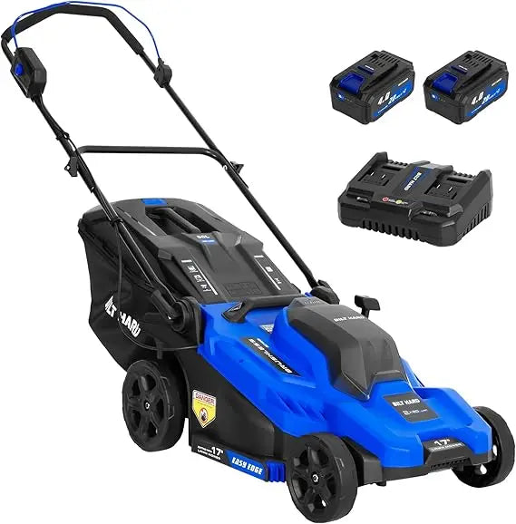 40V Brushless Cordless Lawn Mower 2 In 1 Electric Power