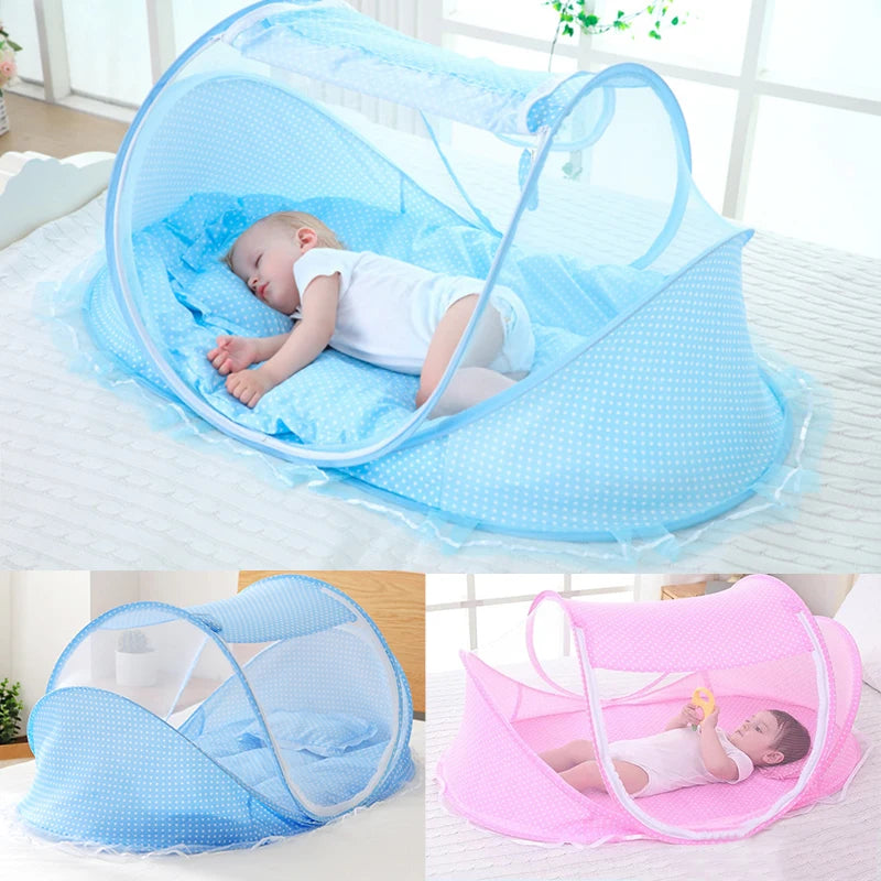 Baby Bed Mosquito Net For Crib Folding Mesh Tent Bedding