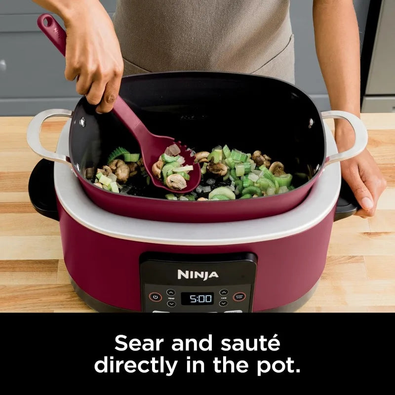 Ninja MC1000 Multicooker 8 In 1 Slow Cooker Sear Saute