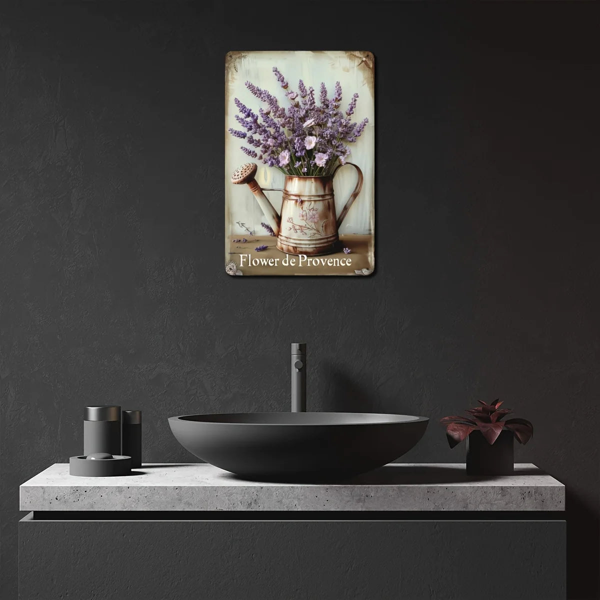 Iron Mural Art Rustic Flower Carvings For Home Decor