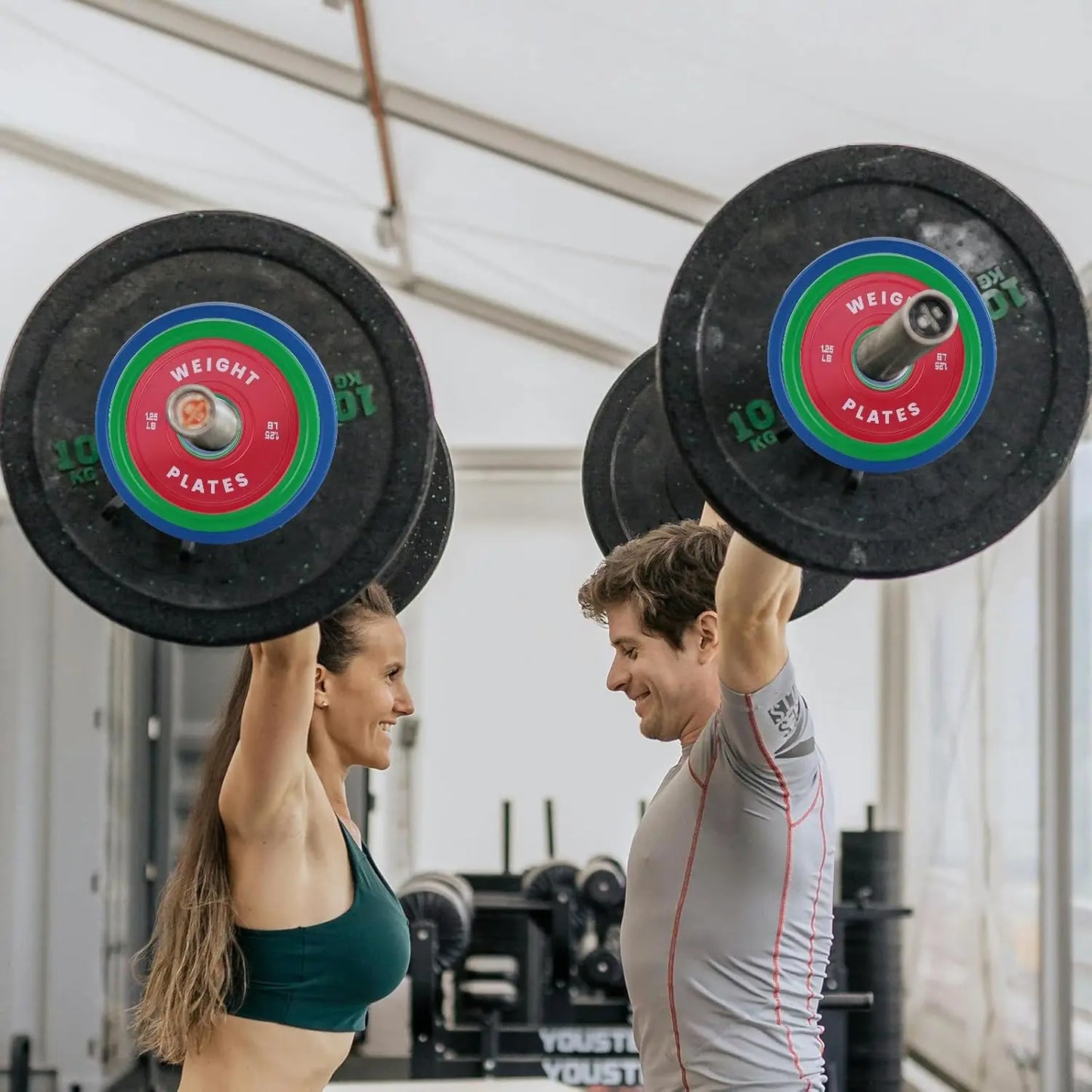 Hign Concerned Chemical Rubber Bumper Plates For Home Gym