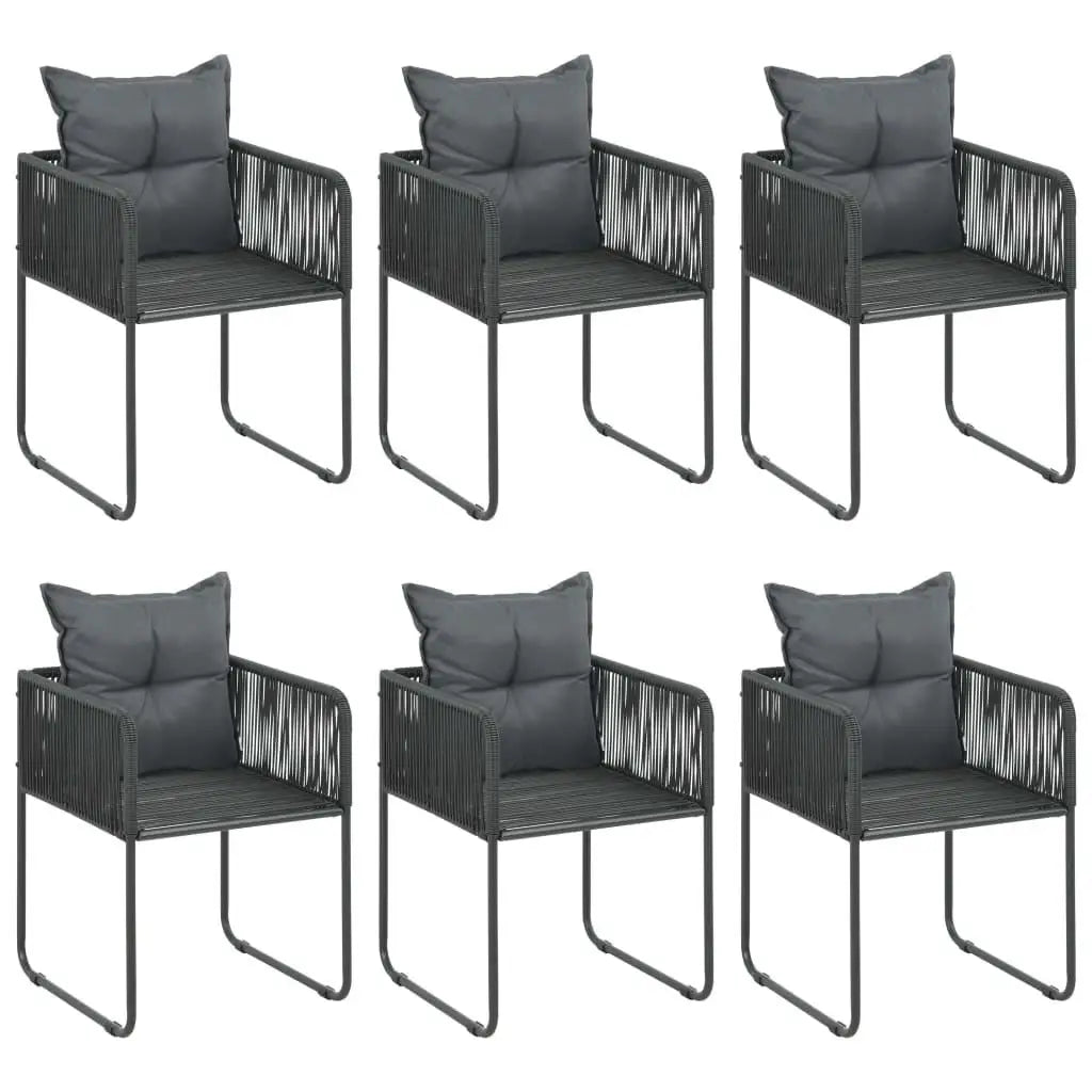 Elegant Black and Dark Gray Modern Dining Set with Stylish Table and Chairs for Family Gatherings and Entertaining