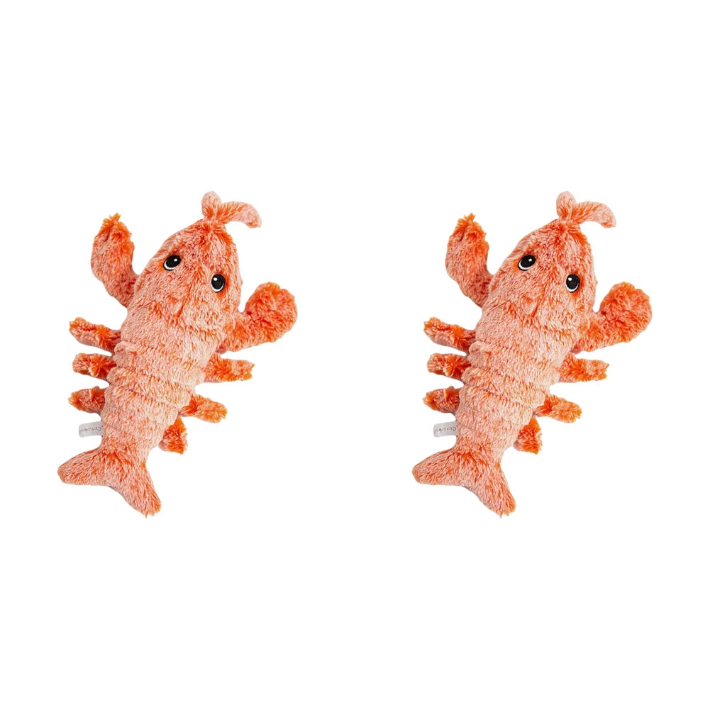 Moving Puppy Chew Toys Floppy Lobster Interactive Dog Toy Interactive Dog Toys To Keep Them Busy for Medium Dogs Teething