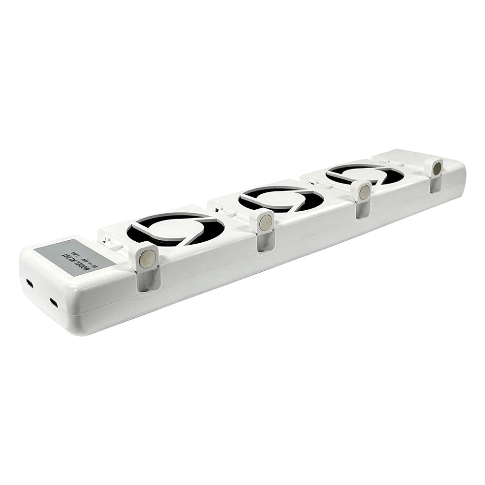 Radiator Fan HVAC Smart Radiator Ventilator Fan With Thermostat Switch for Heating Fireplace Intelligent Cooling Ventilation