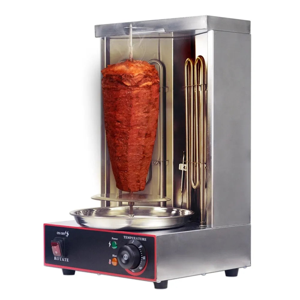 Onehappy for commercial household electric kebab grill shawarma machine automatic rotating grill heating tube