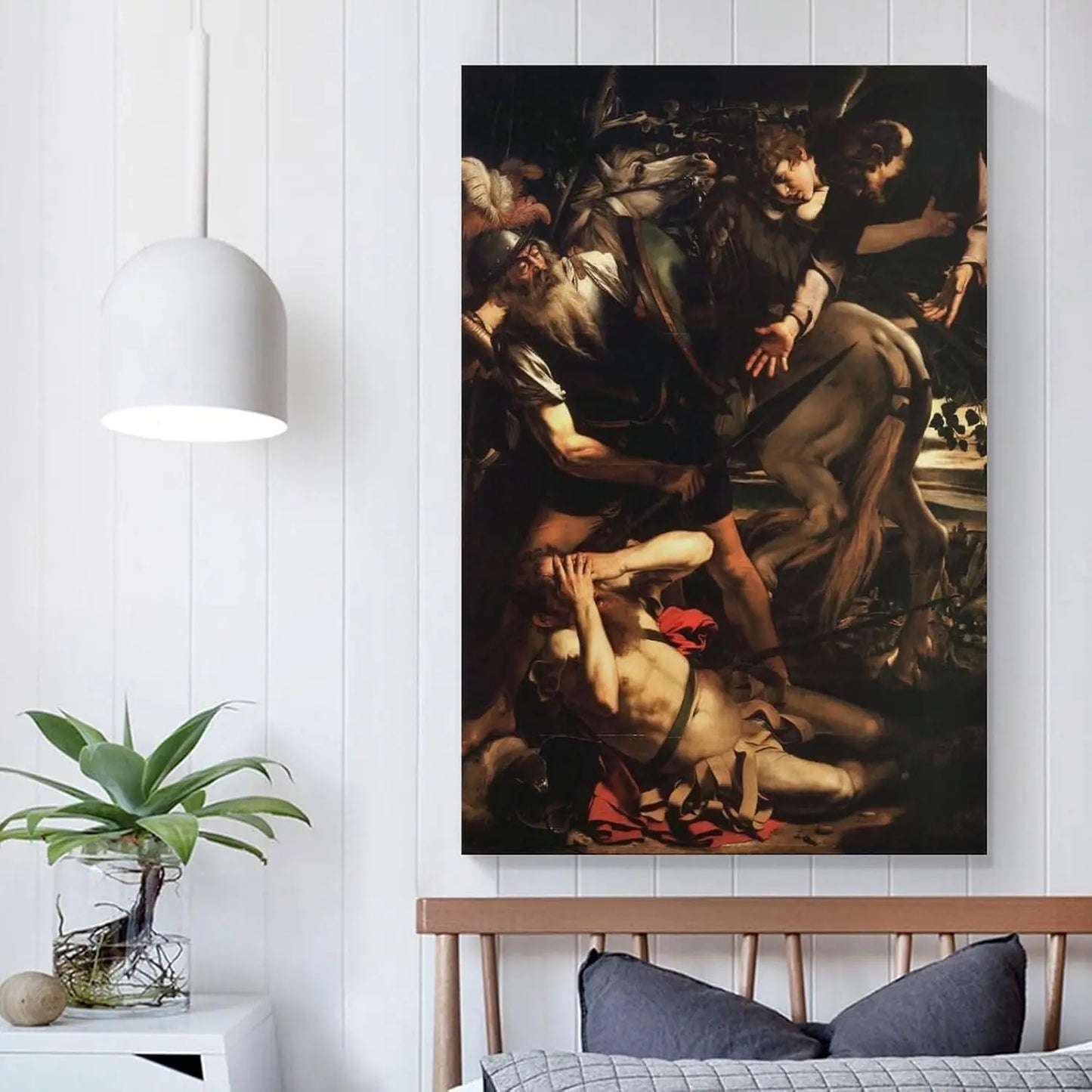 The Conversion of Saint Paul Canvas Wall Art Decor
