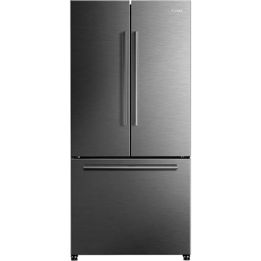 Galanz French Door Refrigerator With Ice Maker And Freezer
