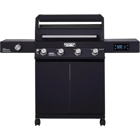Monument Grills Denali 425 4 Burner Propane Smart BBQ Grill