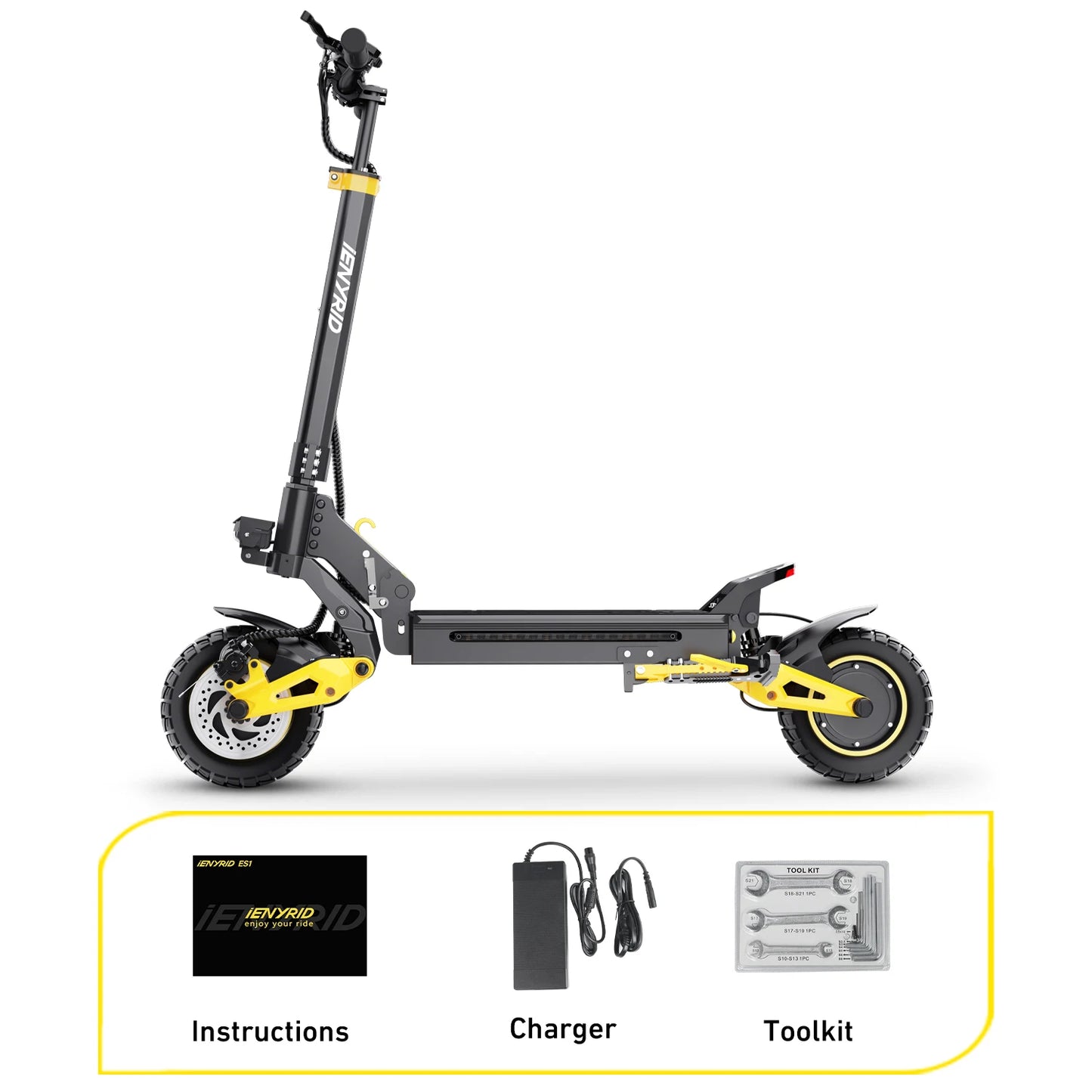 IENYRID Foldable IE ES1 2400W Dual Motor Electric Scooter
