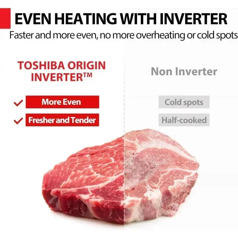6 In 1 Inverter Microwave Oven Healthy Air Fryer Convection