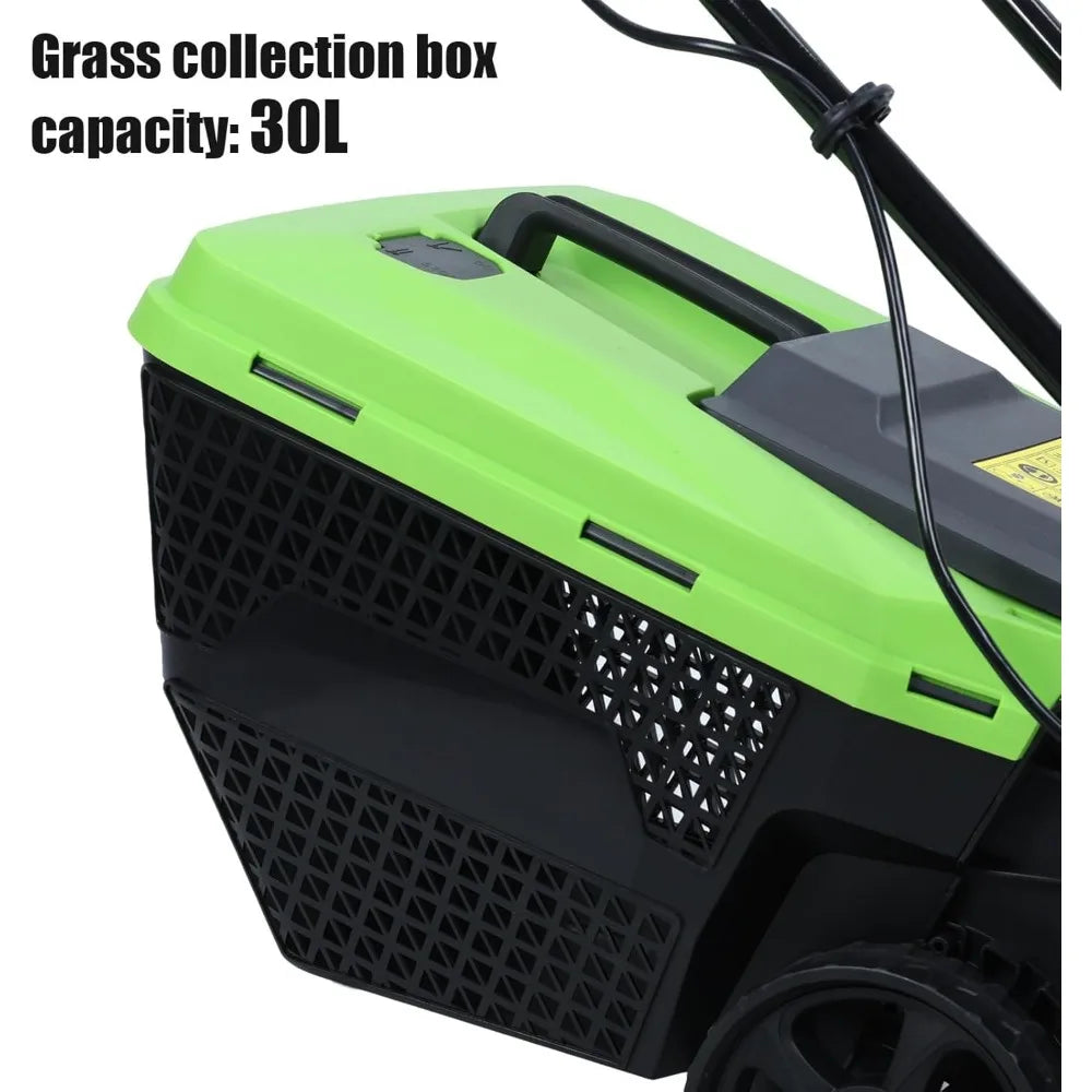 Balurukt 1600W Cordless Electric Lawn Mower Brushless Motor