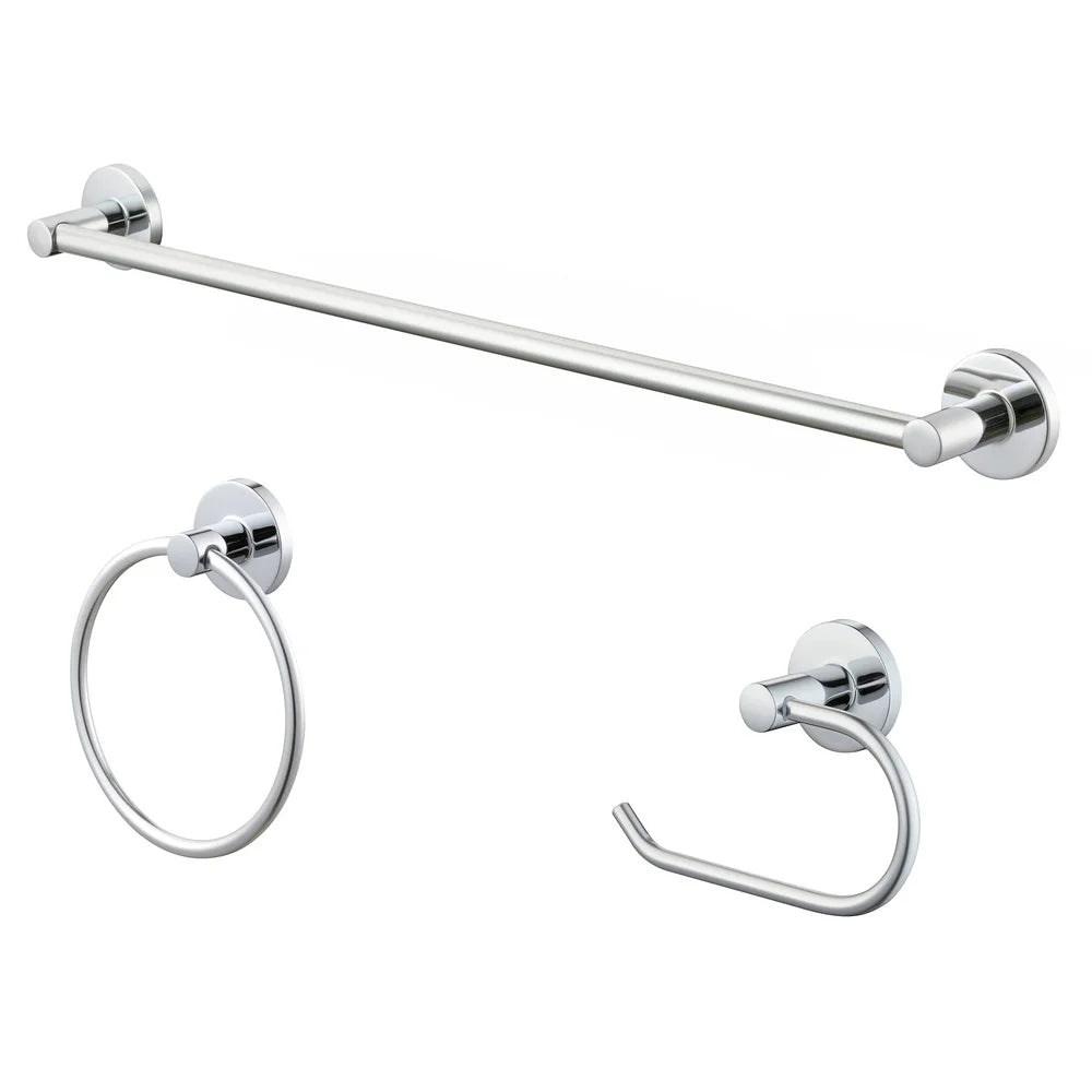 XMSJ Bath Accessory Set Towel Bar Ring Toilet Paper Holder
