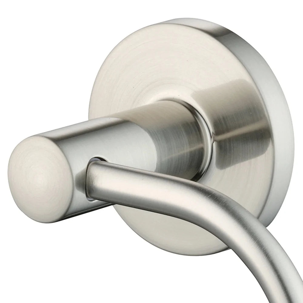 XMSJ Modern Round 3 Piece Bath Accessory Kit Satin Nickel