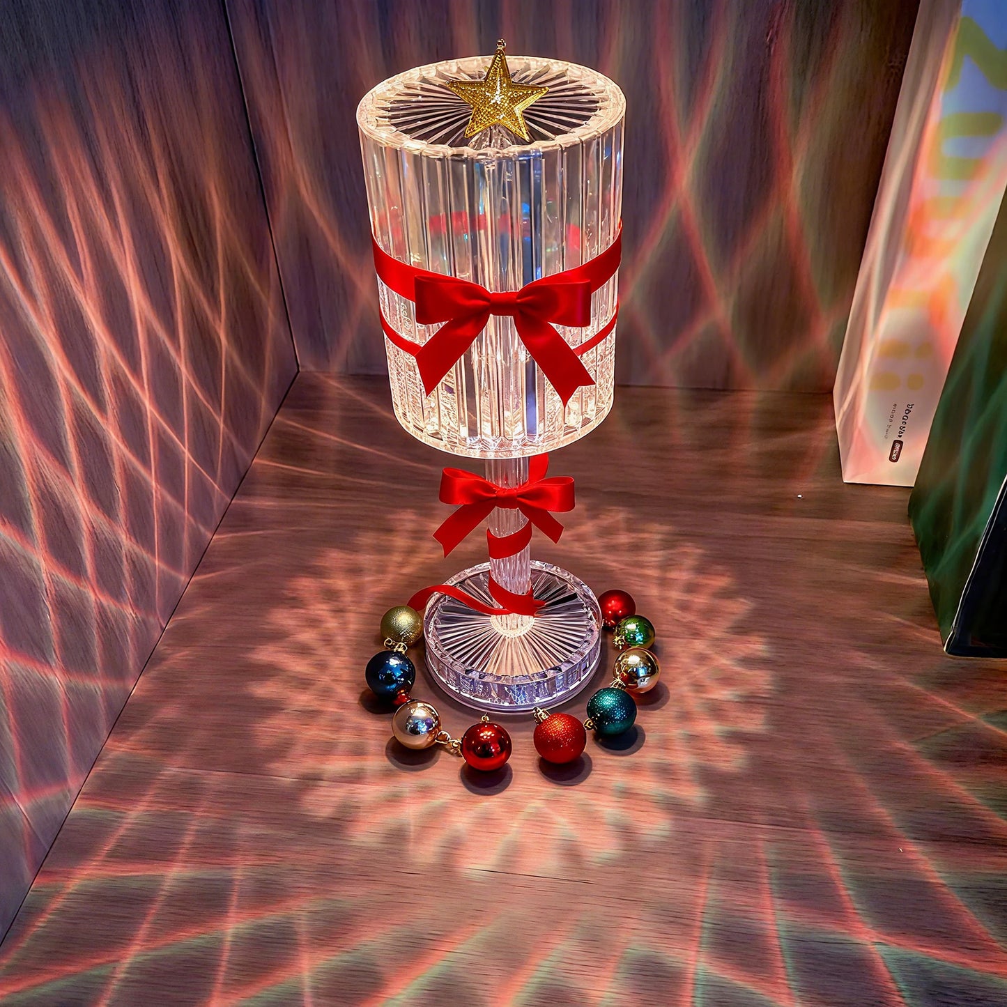 The LED Table Lamp With A High-end Line Crystal Lamp Is Suitable For Bedrooms, Staircases, Kitchens, Piano Rooms And Dance Studi