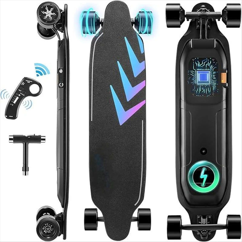 Caroma Electric Skateboard 1200W Brushless Motor 28 MPH