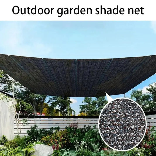 Jiujun-Black High-Density Polyethylene Sunshade Sail - Professional Anti-Uv Design, 85%, Suitable for Terrace, Pergola, Courtyar