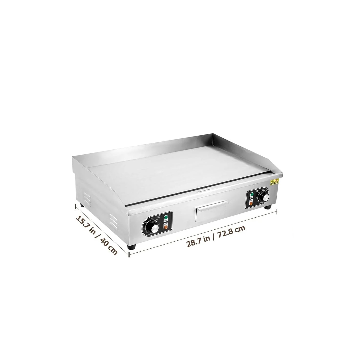 Electric Grill 3000W 110V Nonstick Teppanyaki Plate