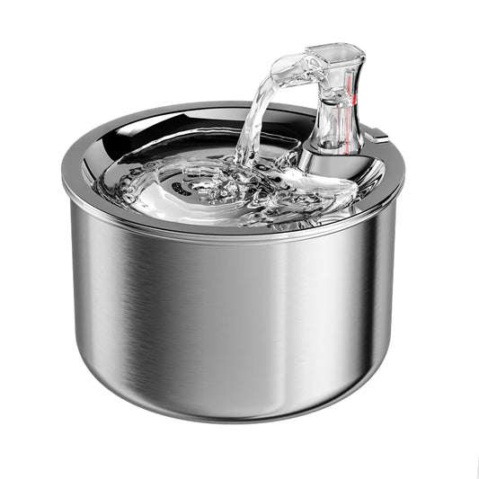 Automatic Stainless Steel Pet Water Dispenser for Cats and Dogs