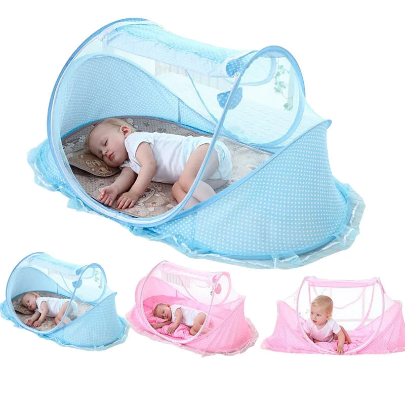 Baby Bed Mosquito Net For Crib Folding Mesh Tent Bedding