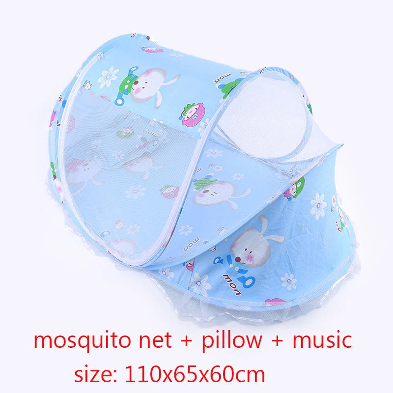 Baby Bed Mosquito Net For Crib Folding Mesh Tent Bedding