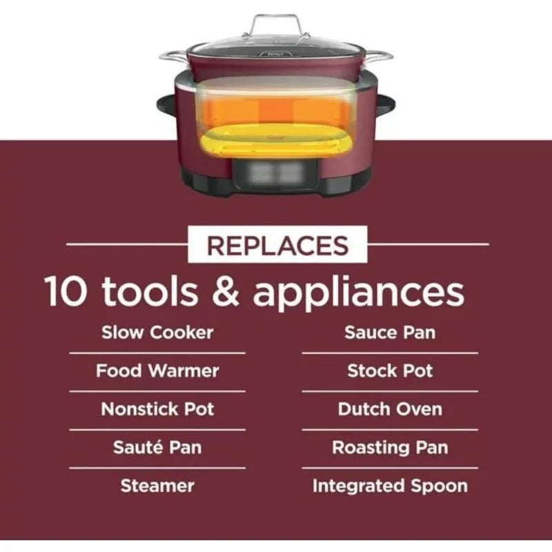 Ninja MC1000 Multicooker 8 In 1 Slow Cooker Sear Saute