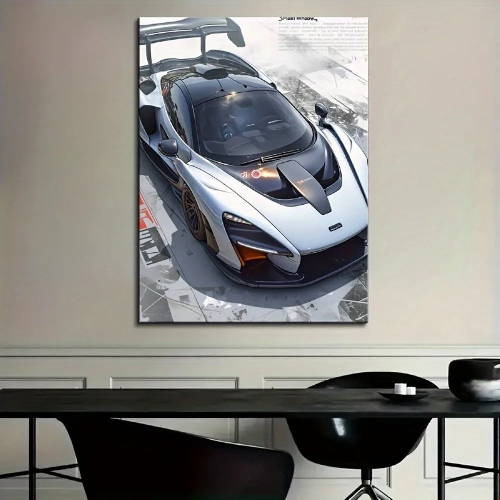 Car Lovers Wall Art Frame Painting HD For Auto Enthusiasts