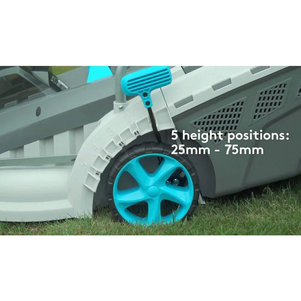 40V Cordless Lawn Mower Brushless Motor 5 Cutting Heights