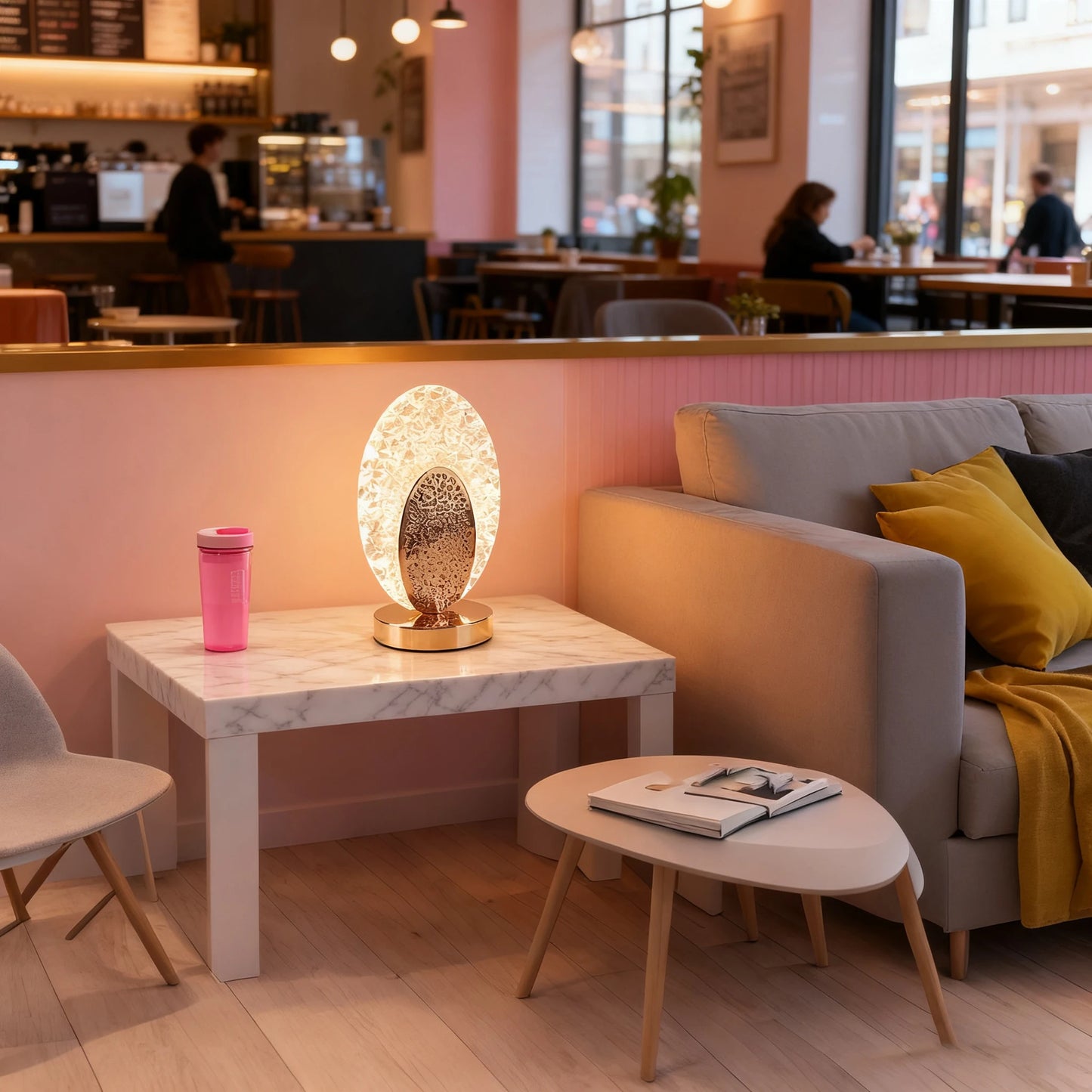 Exquisite Desk Lamp, High-end Night Light For The Bedside In The Bedroom, Mood Light For The Living Room, Simple Touch Dimming