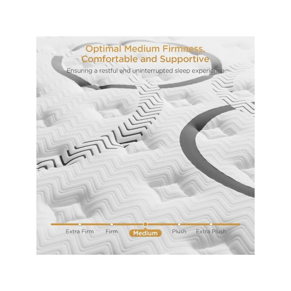 Zhuoting Hybrid Memory Foam Mattress With Pocket Springs