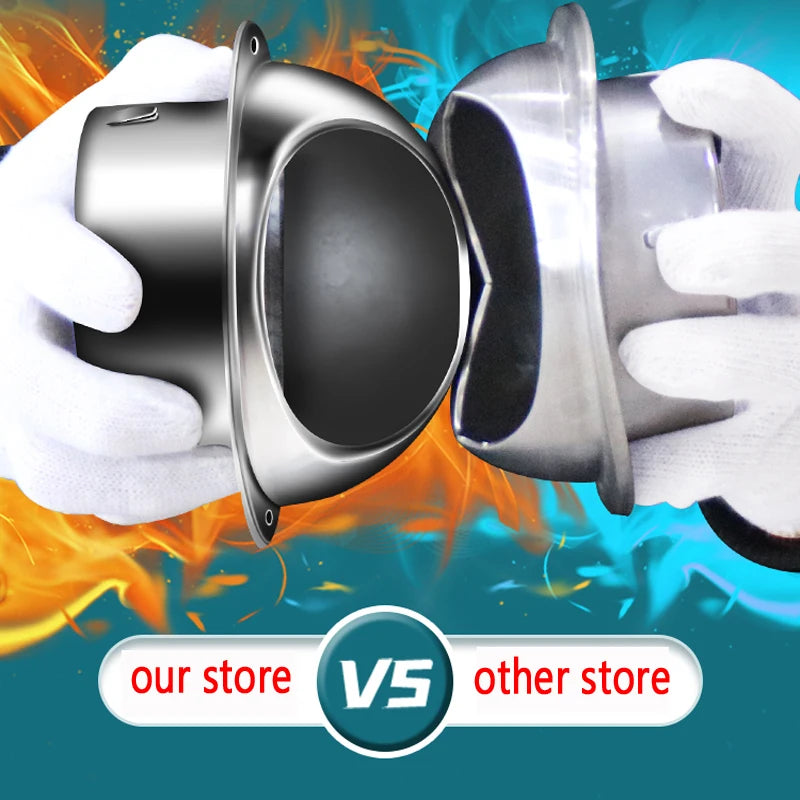 Stainless Steel Wall Ceiling Air Vent Ducting Ventilation Exhaust Grille Cover Outlet Heating Cooling Waterproof Vents Cap