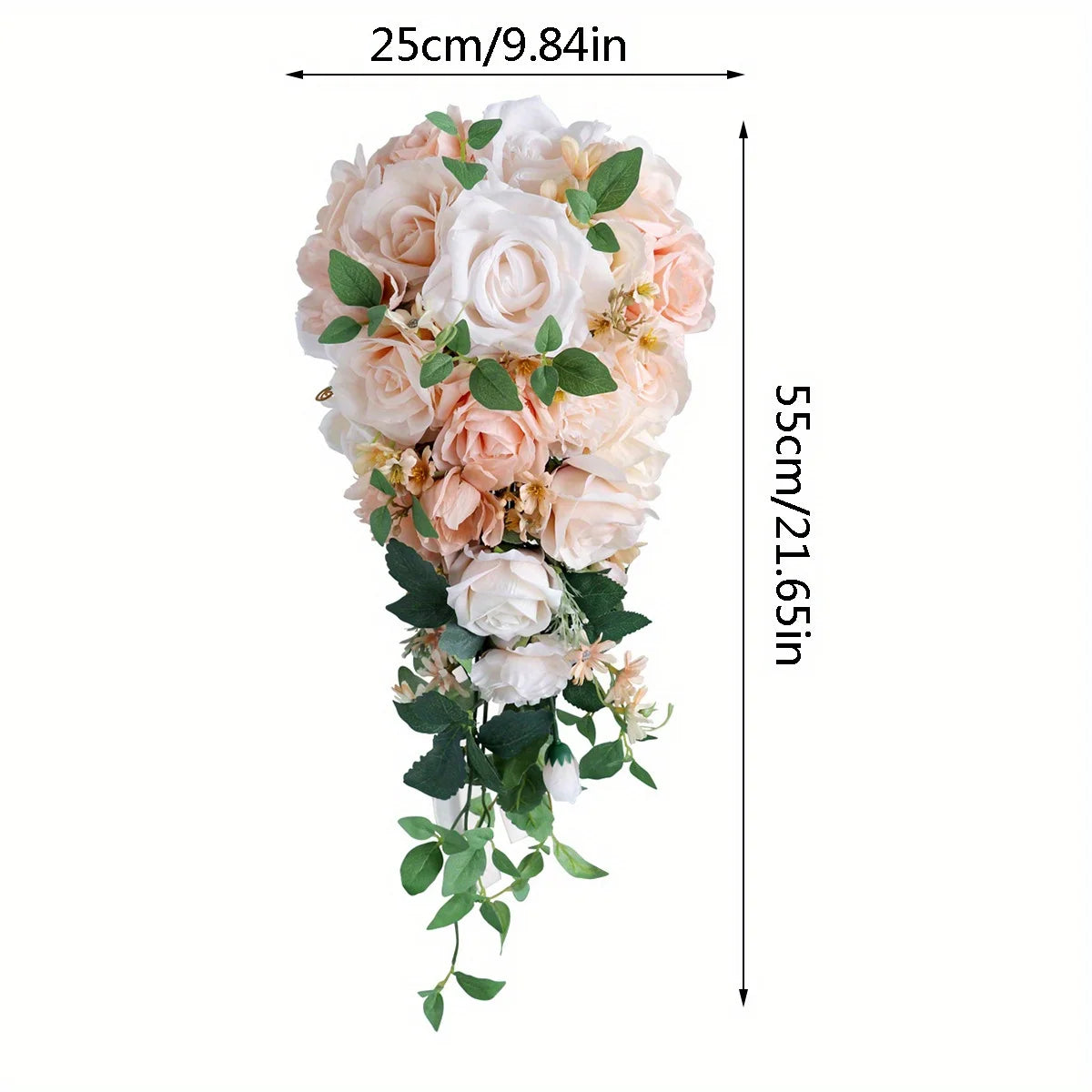 Wedding Bouquets for Bride Bridesmaid, Bridal Bouquets for Wedding Ceremony and Anniversary Valentines Day Decorations,