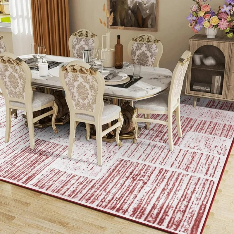 Soft Area Rug Fluffy Modern Flannel Rugs Floor Mat Large Size Carpet for Living Room Bedroom Home Decor