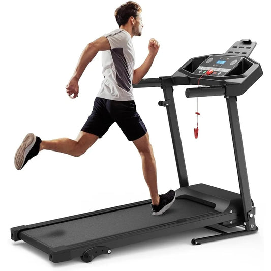 Folding Treadmills with Incline, Foldable Portable Treadmills for Home Small Compact Mini Treadmill 300 LBS Capacity