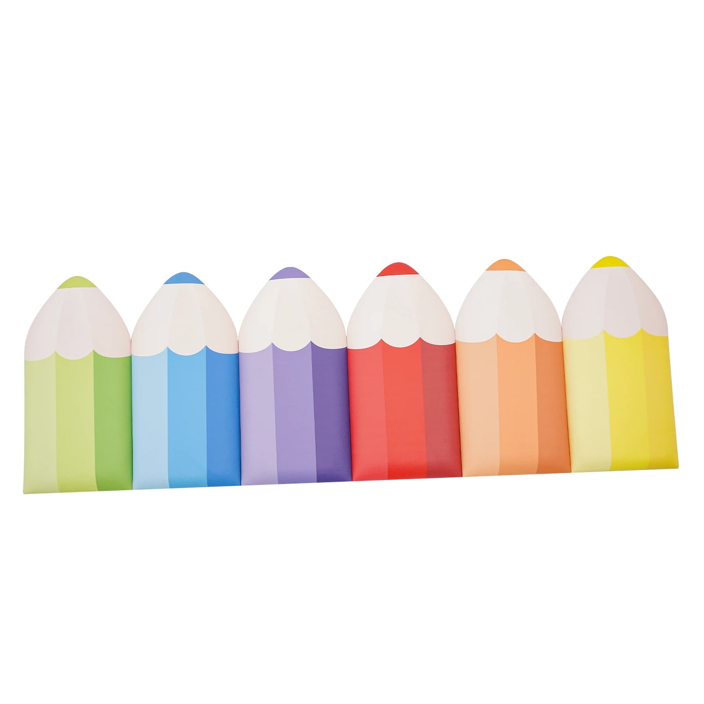 3D Pencil-Shaped Wall Padding for Kids, Wall Mats for Kids, Wall Padding for Kids, Playroom Wall Protection (6 Pcs)