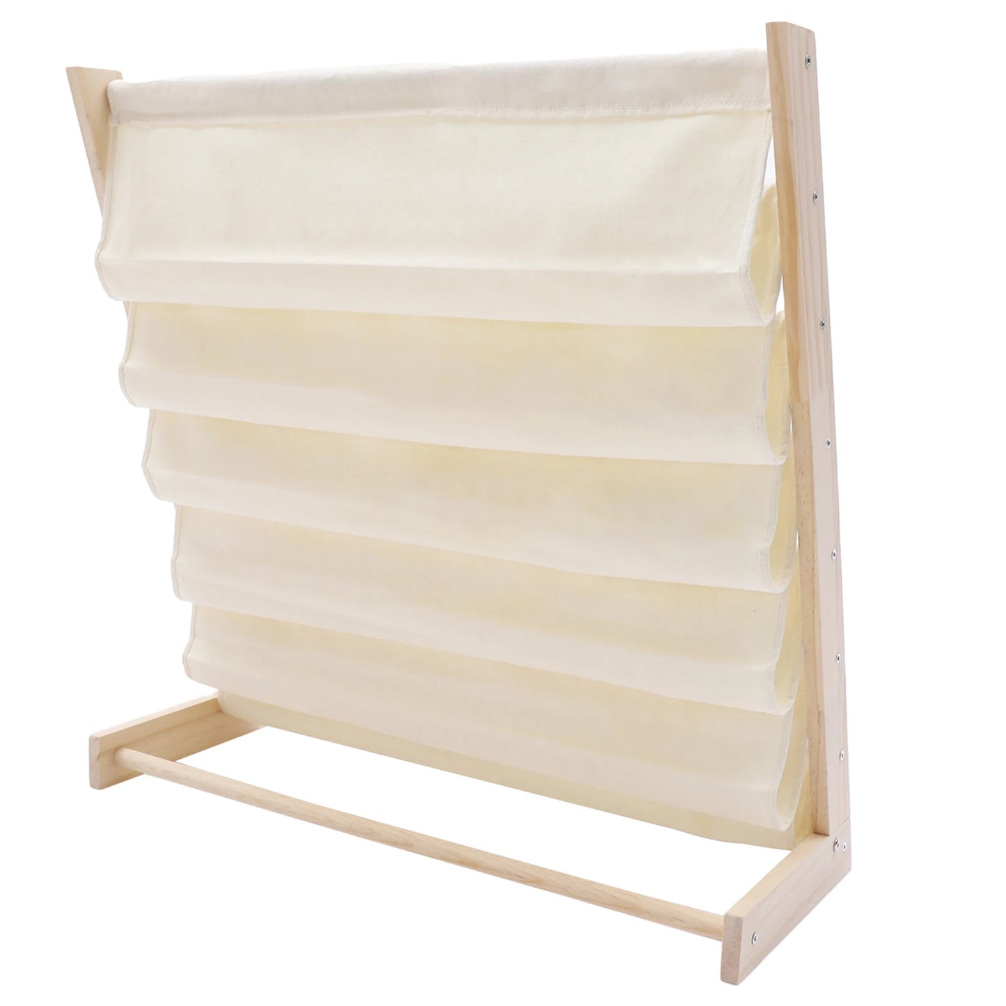 6-Tier Kids Bookshelf, Floor Standing Bookshelf for Kids, Children Book & Magazine Shelf Rack Organizer for Bedroom, Bookstore