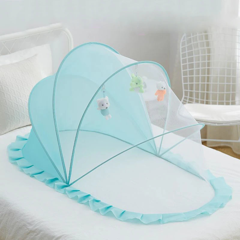 Baby Bed Mosquito Net For Crib Folding Mesh Tent Bedding