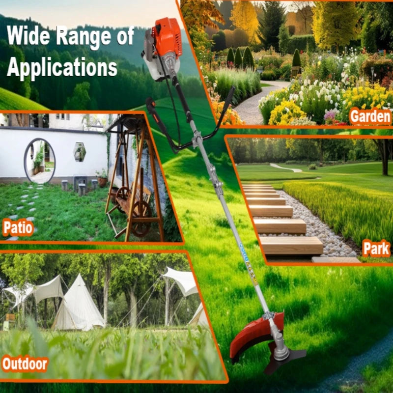 Carburetor 2200W Cordless Weed Eater 2 In 1 Trimmer