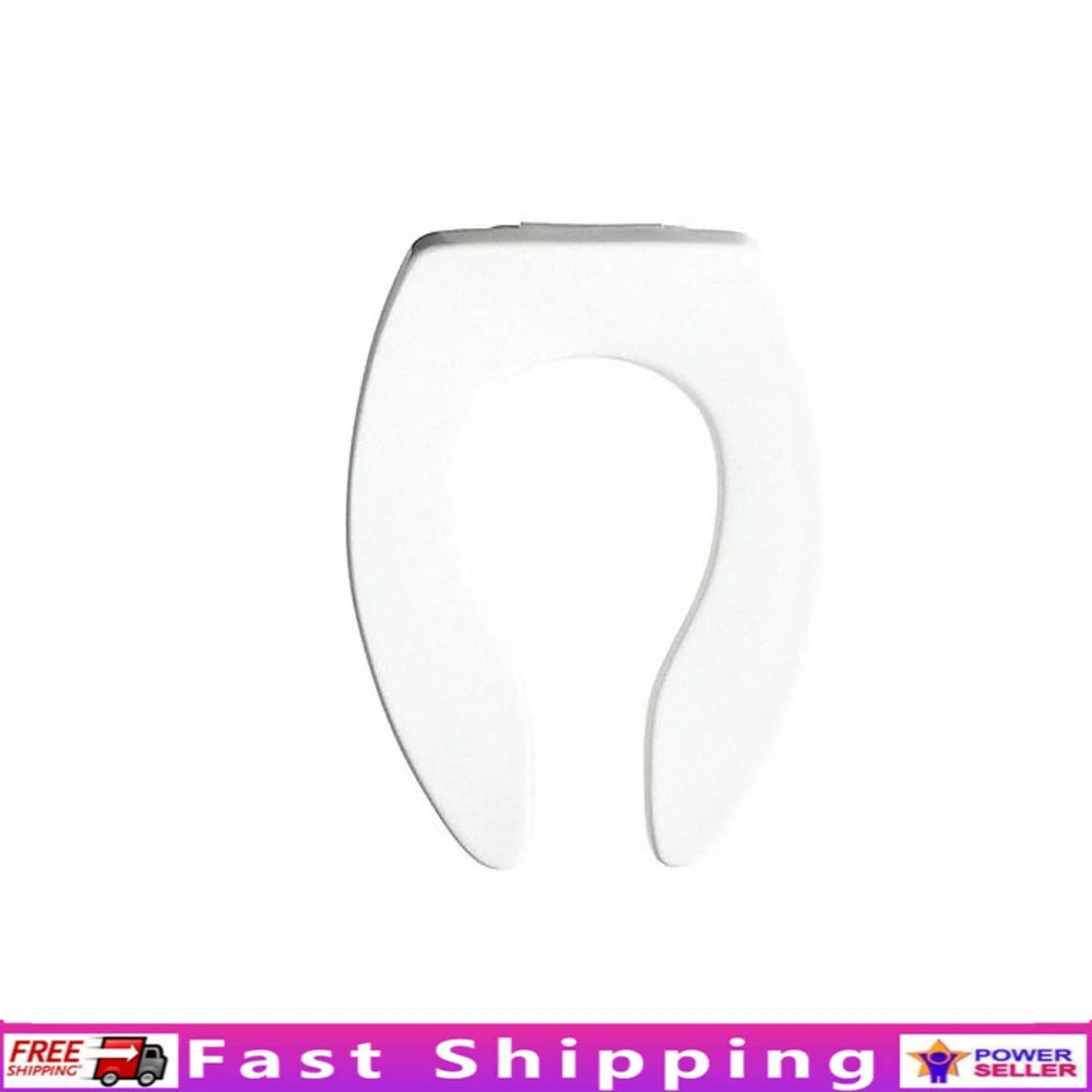 XMSJ Commercial Extra Heavy Duty Plastic Toilet Seat