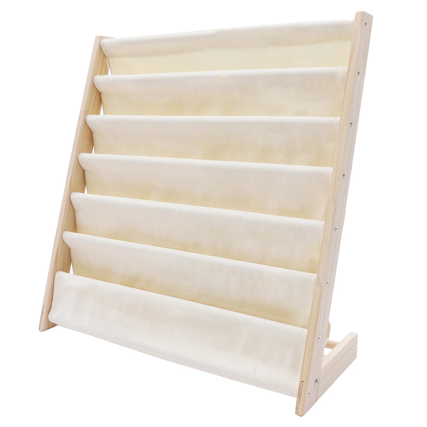 6-Tier Kids Bookshelf, Floor Standing Bookshelf for Kids, Children Book & Magazine Shelf Rack Organizer for Bedroom, Bookstore