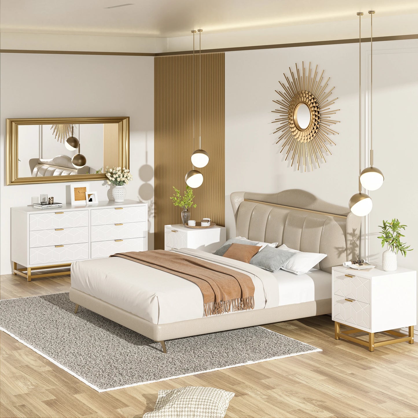 Studyset Dresser With 6 Drawers Minimalist Modern Bedroom