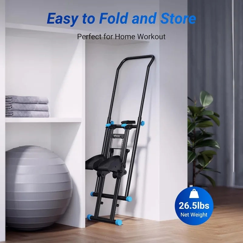 MERACH Stair Stepper for Home Gym Exercise, New Version Vertical Climber Machine for Full-Body Workout
