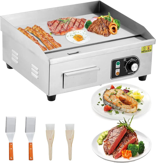 Electric Grill 3000W 110V Nonstick Teppanyaki Plate