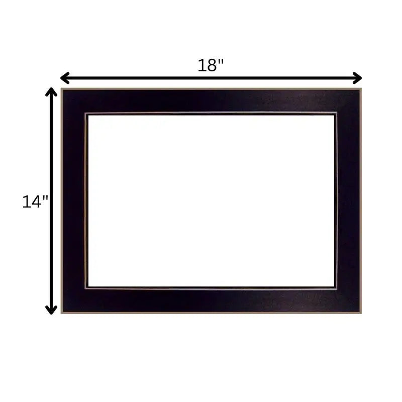 Framed Print of Autumn Afternoon Black Frame