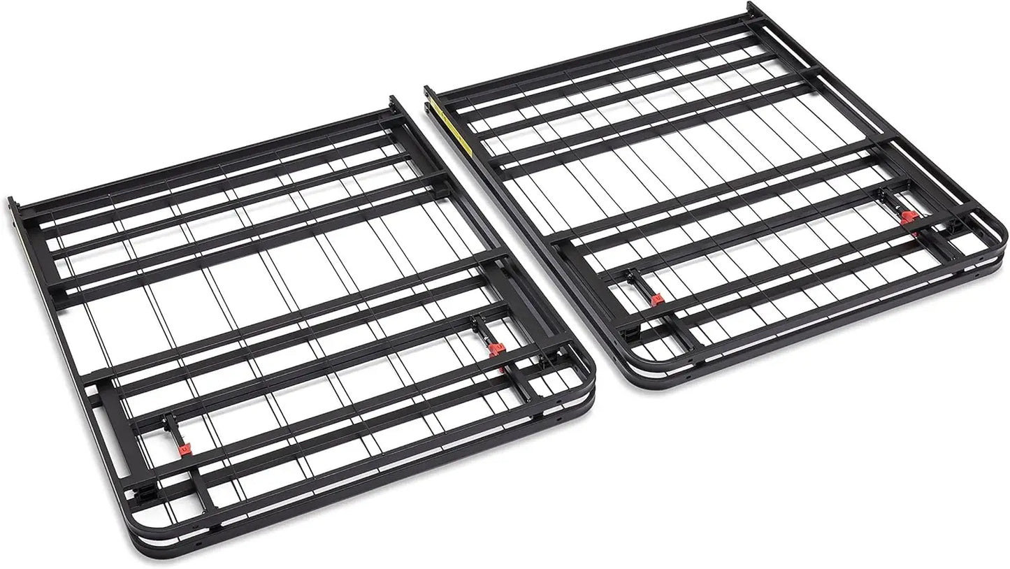 Metal Bed Frame With Storage And Foldable Platform 14 Inch