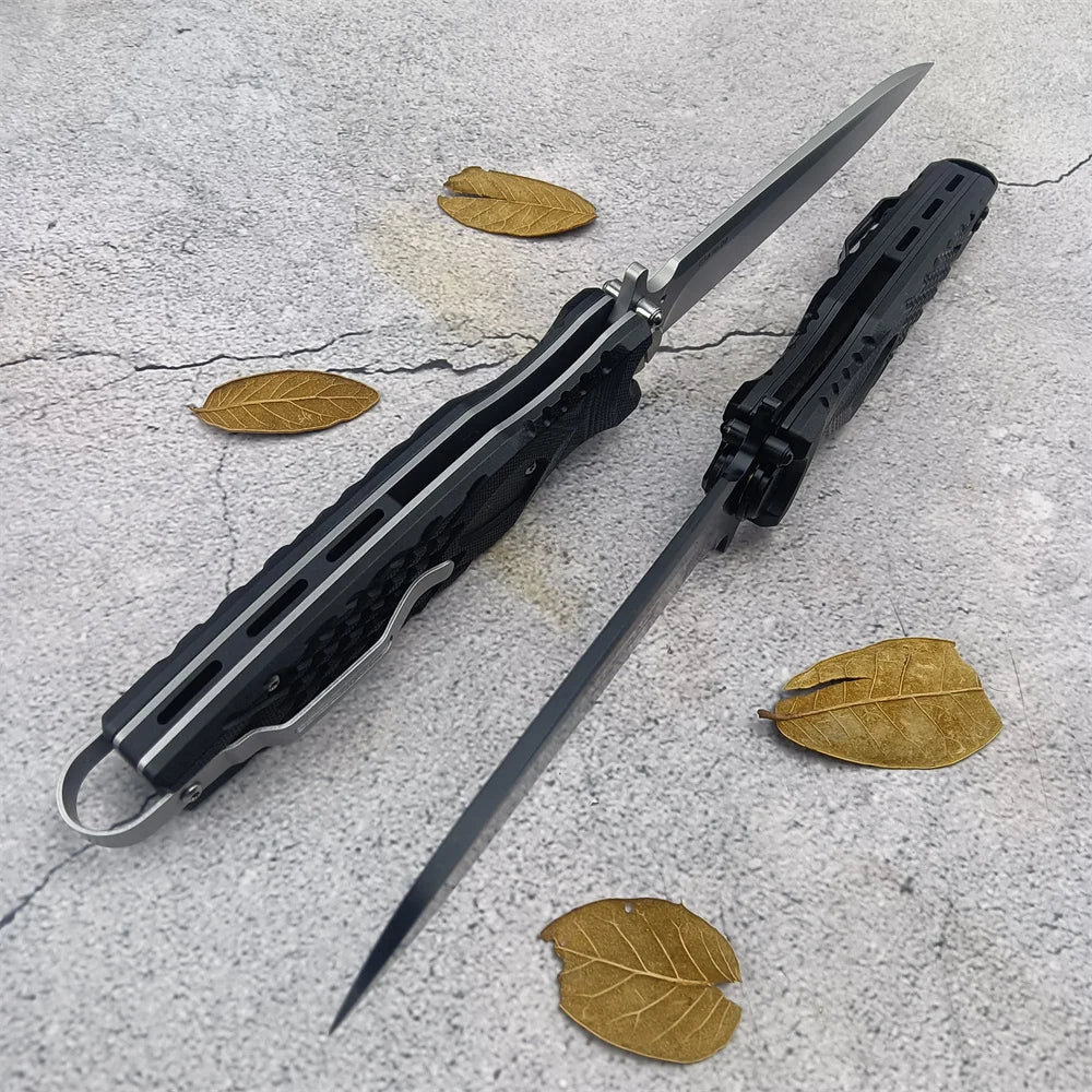 Russian Hokc Hunting Knife Outdoor Tactical Military Pocket Folding Knife EDC Pocket Knife Practical Cutting Knife Men's Gift
