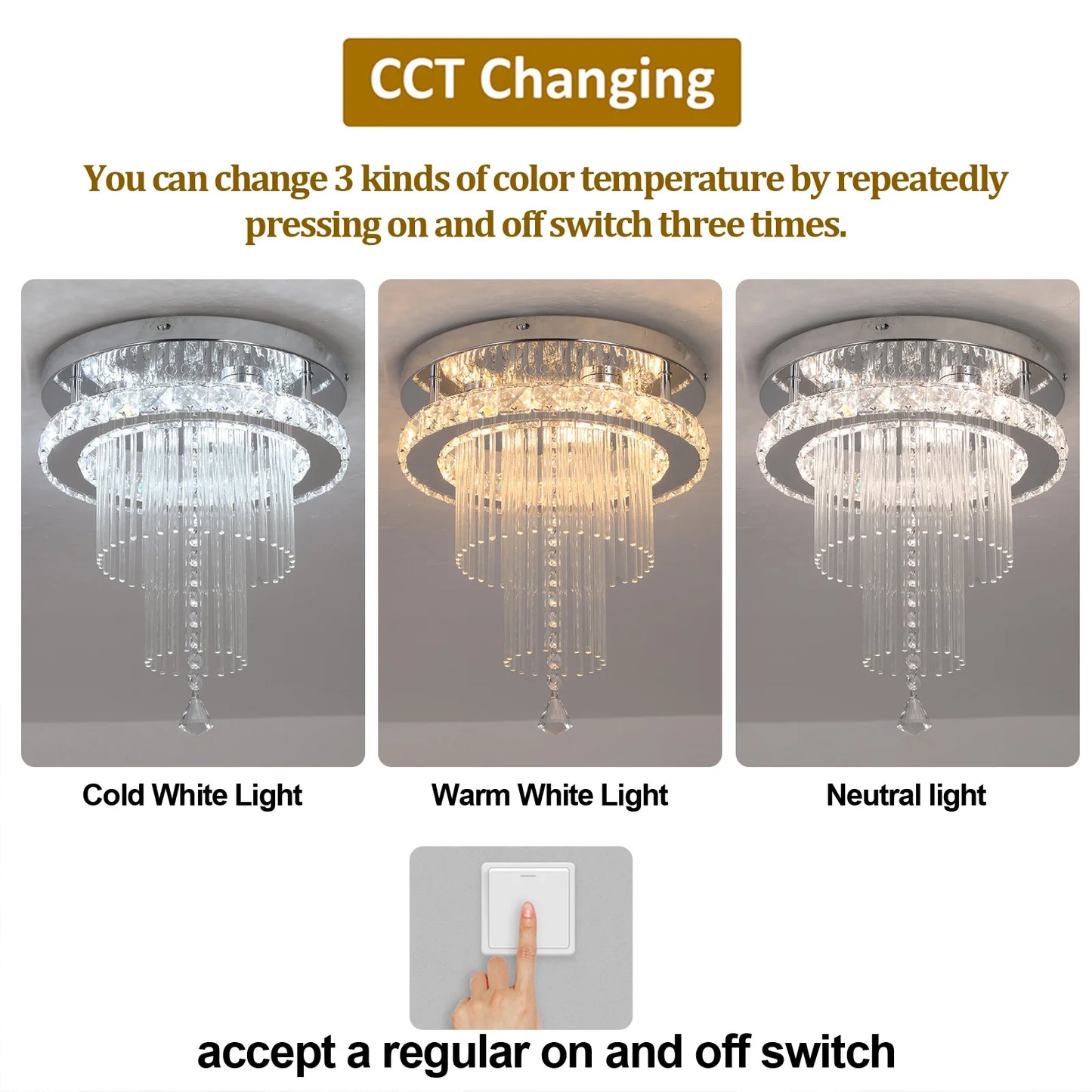 Drop Crystal Pendant Light Led Chandelier Living Dining Room Ceiling Lamp Dining Room Plafon Indoor Hanging Light Lustre Bedroom