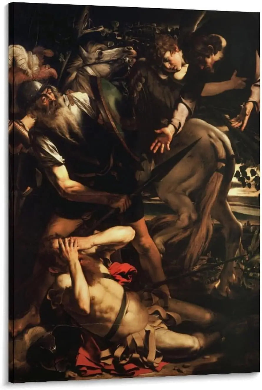 The Conversion of Saint Paul Canvas Wall Art Decor